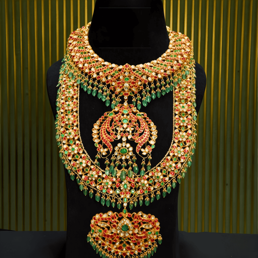 Grand Kundan Choker & Rani Haar Suite — Siddhivinayak Jewellers